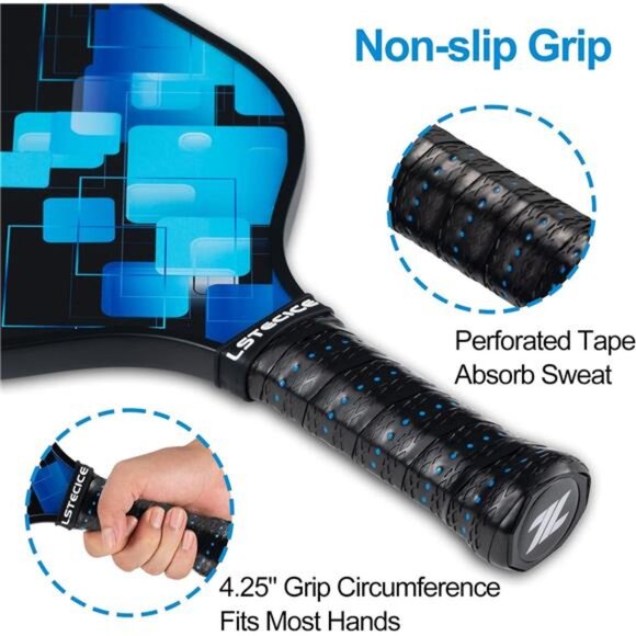 Pickleball Paddles, USAPA Standard Pickleball Paddles Set of 4 or 2 Rackets - Picture 3 of 7